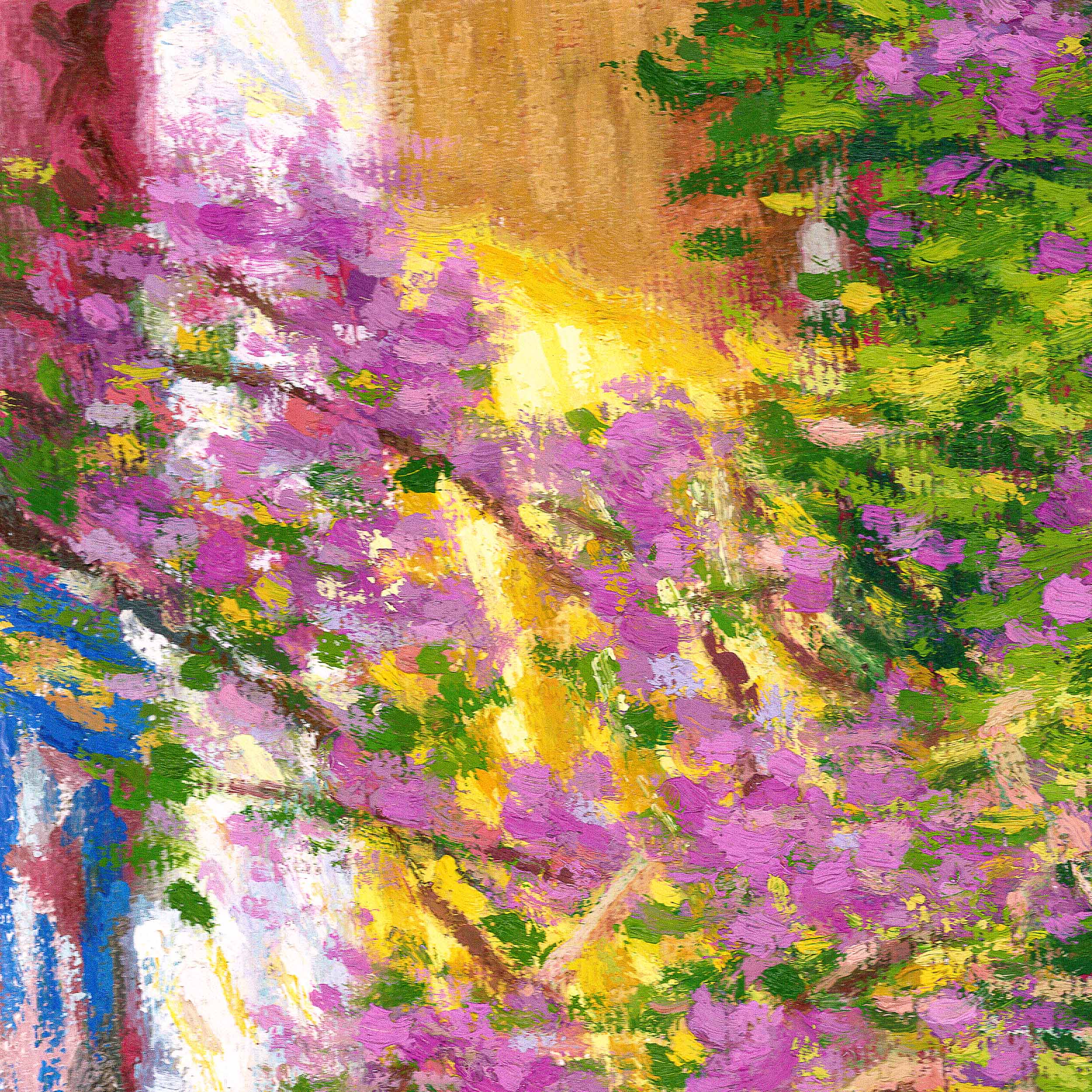 Kefalonia painting by artist Zac Zorbas